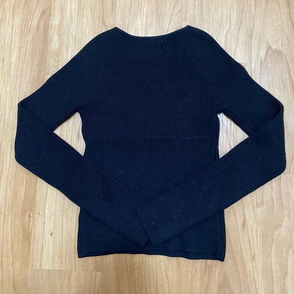 Oak+Fort ribbed knit long sleeve top - Picture 2 of 4